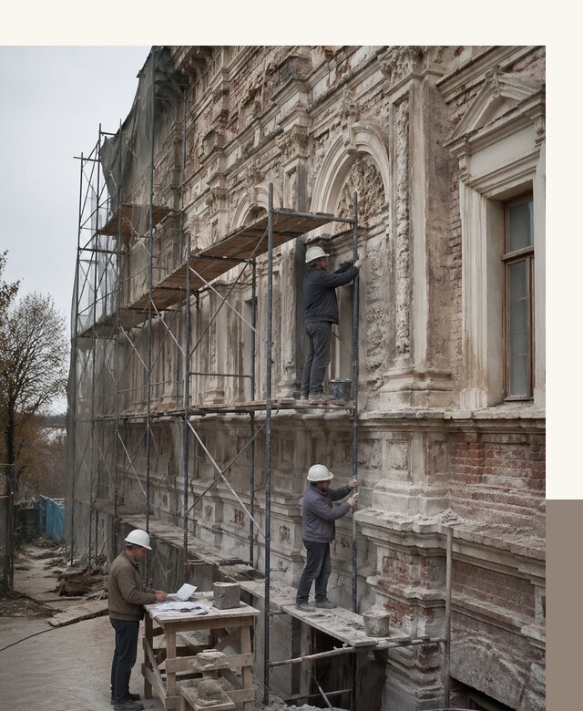 Реставрация объектов культурного наследия под ключ в Озёрске